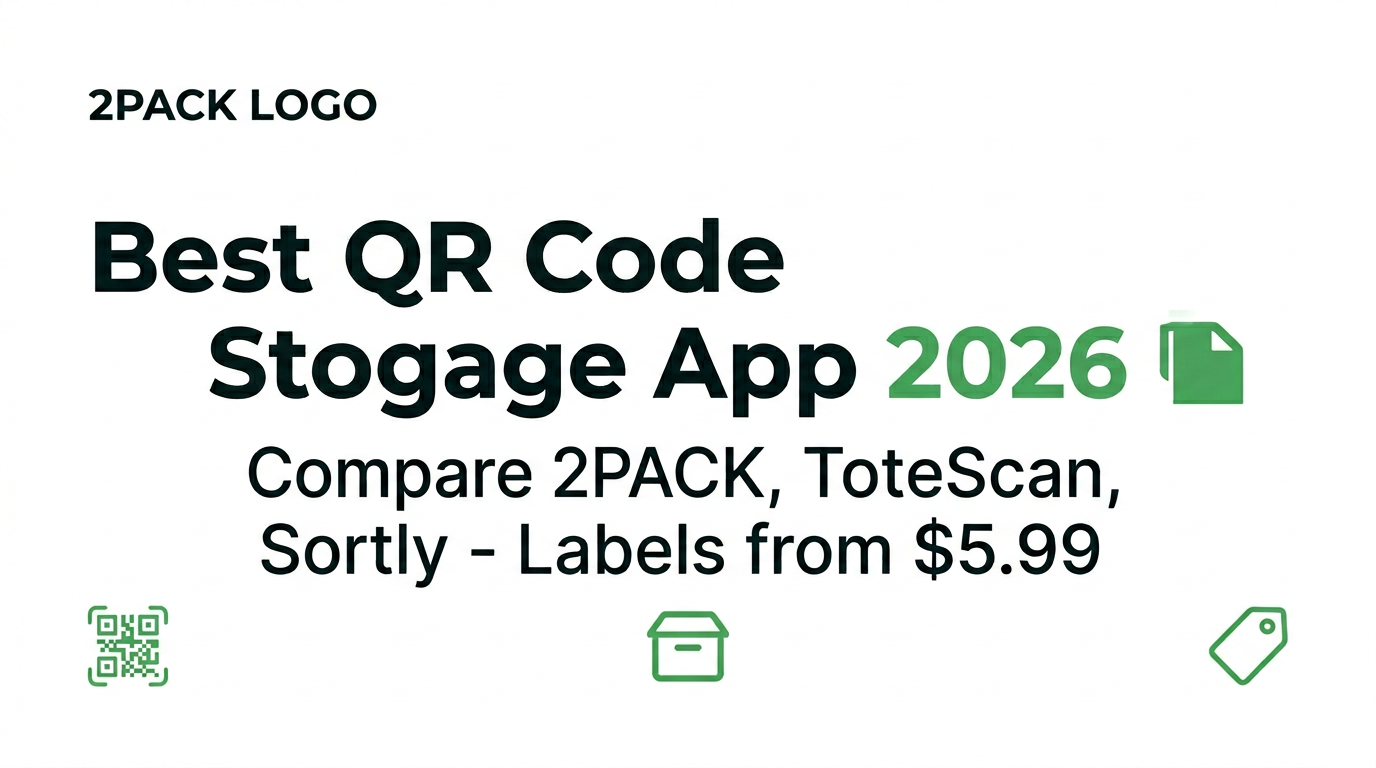 Best QR Code Storage App (2026): Compare Labels, Apps & Pricing